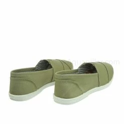 Forever Link New Murphy23 Classic Alpargata Canvas Sneaker - Unisex Foam Padded Slip On Flats