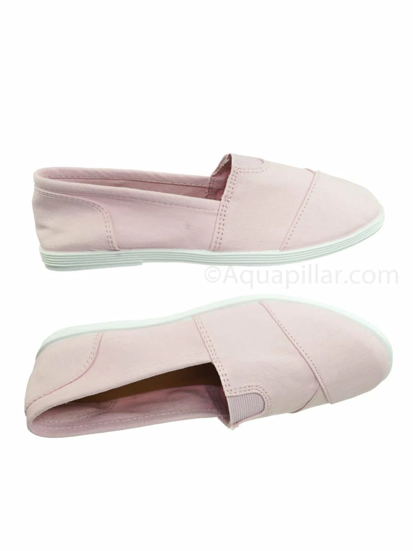Forever Link New Murphy23 Classic Alpargata Canvas Sneaker - Unisex Foam Padded Slip On Flats