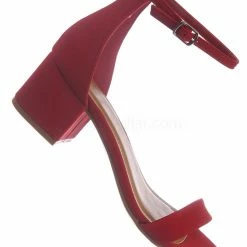 CityClassified Weekend Chunky Block Heel Sandal - Womens Open Toe Dress Shoe