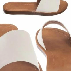 Soda Efron Soft Foam Slide In Slipper - Womens Flexible Open Toe Mule New