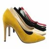 CityClassified New EuclidW Wide Foam Padded Pointed Toe High Heel Dress Pump