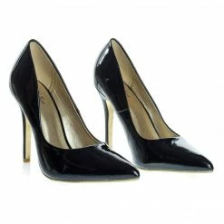 Not Just A Pump Doll Classic High Stiletto Heel Pump W Pointed Toe