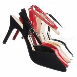 Not Just A Pump New Moment Pointe Toe Wrap Around Dress Pump - Women Open Heel Shoes