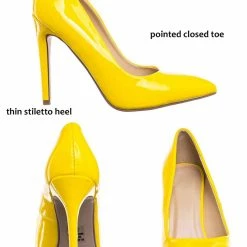 Delicious Scheme Pointed Toe Dress Pump - Women's High Heel Stiletto Dress Shoes
