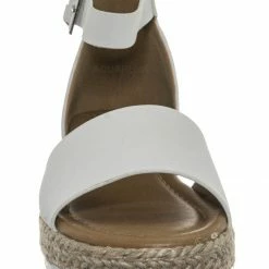 Bamboo Sensational6 Jute Braid Espadrille Flatform - Women Ankle Strap Platform Sandal New