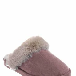 Bamboo Snuggle01 Winter Cozy House Slipper - Vegan Friendly Faux Fur Slip On Mule New