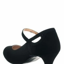 Forever Link New Jemma22 Rhinestone Glitter Pump - Women's Mary Jane Evening Dress Heel