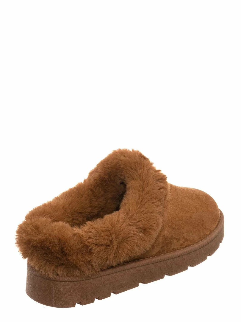 Bamboo Frozen31 Faux Fur Moccasin Slipper - Winter Fluffy Cozy Bootie New