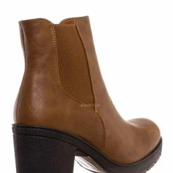 Fabulous New Status51 Vintage Block Heel Elastic Chelsea Ankle Bootie