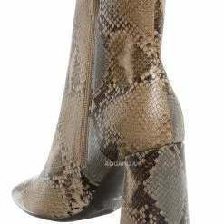 Bamboo Article01 Block Heel Dress Boot - Women Ankle Bootie New