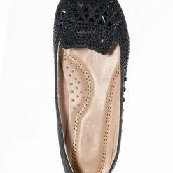 Forever Link Larissa79k Childrens Rhinestone Ballet Loafer - Girl Kids Glitter Crystal Flats