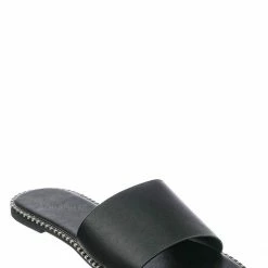 Bonnibel Micah Punk Rock Metal Stud Welt Slide - Women Hardware Slipper Flat Sandals