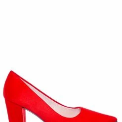 Forever Link New Songful2 Comfortable Block Heel Dress Pump - Womens Office Shoes