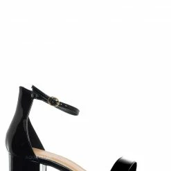 Top Moda Darcie1 Low Block Heel 2 Piece Sandal - Women Ankle Strap Sandal New