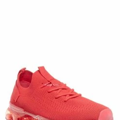 Forever Link Flow19 Stretch Elastic Mesh Sneaker - Festival Lace Up Rubber Air Bubble Cushion