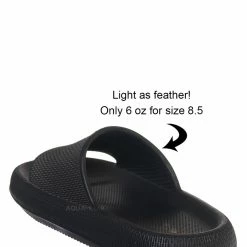 Forever Link Meek02 Lightweight Pillow Slide, Womens Flat Sandal