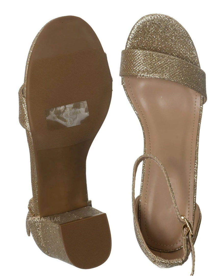 Top Moda Delia1 Block Heel Two Piece Sandal - Women Dress Shoes