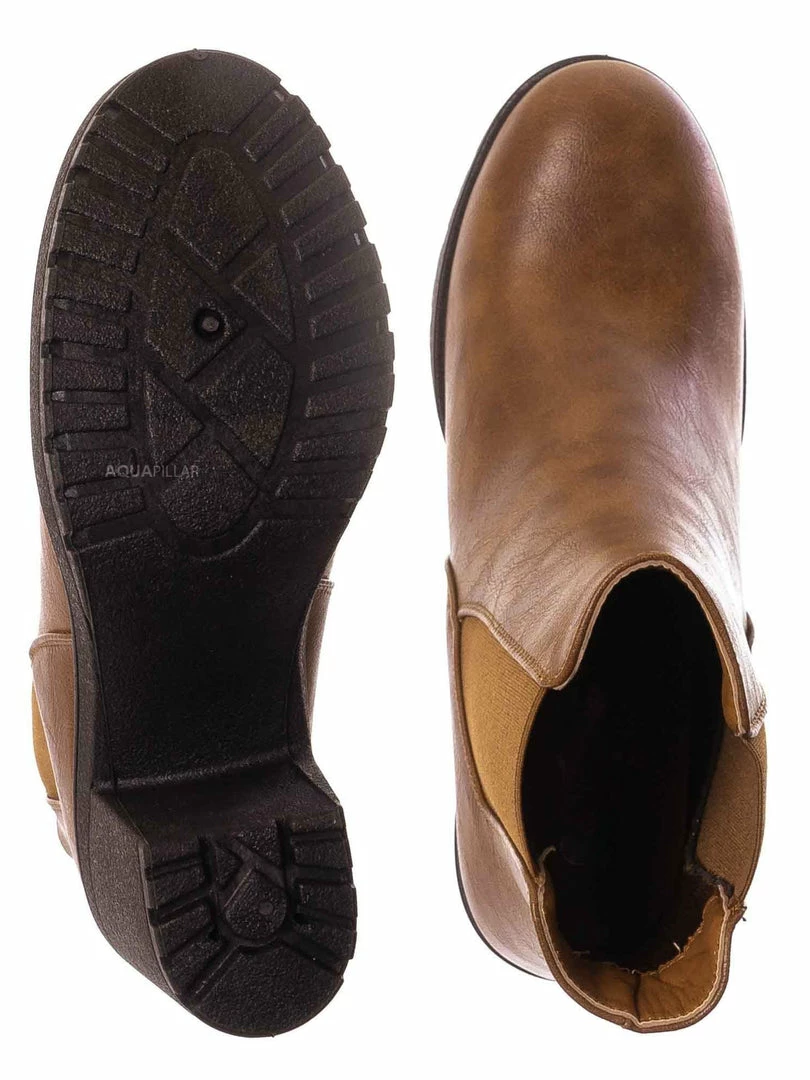 Fabulous New Status51 Vintage Block Heel Elastic Chelsea Ankle Bootie