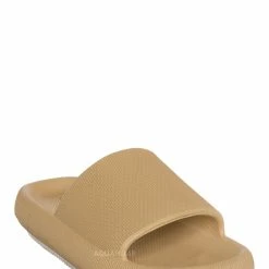 Forever Link Meek02 Lightweight Pillow Slide, Womens Flat Sandal