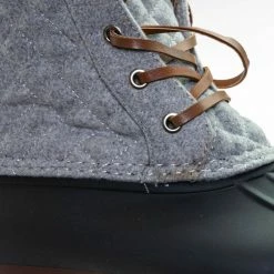 Top Moda Leo2 Waterproof Lace Up Boots - Quilted Felt Lining Ankle Height Bootie