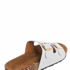 Bamboo Defeat57 Contoured Footbed Slide Sandal - Anatomical Molded Slipper Corks Shoes