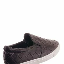 La Shailah Design33 Woven Platform Slip On Sneaker - Women Slide In Athletic Loafer New