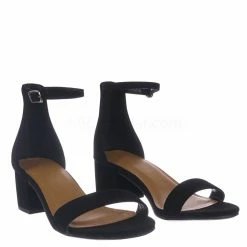 CityClassified Weekend Chunky Block Heel Sandal - Womens Open Toe Dress Shoe