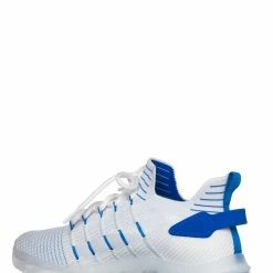 La Shailah Format11 Elastic Knitt Mesh Rubber Sneaker, Athleisure Tennis Trainer Shoes