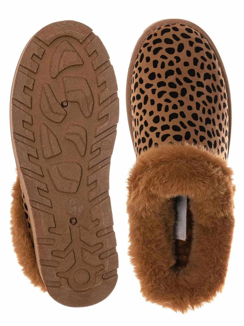 Bamboo Frozen31 Faux Fur Moccasin Slipper - Winter Fluffy Cozy Bootie New