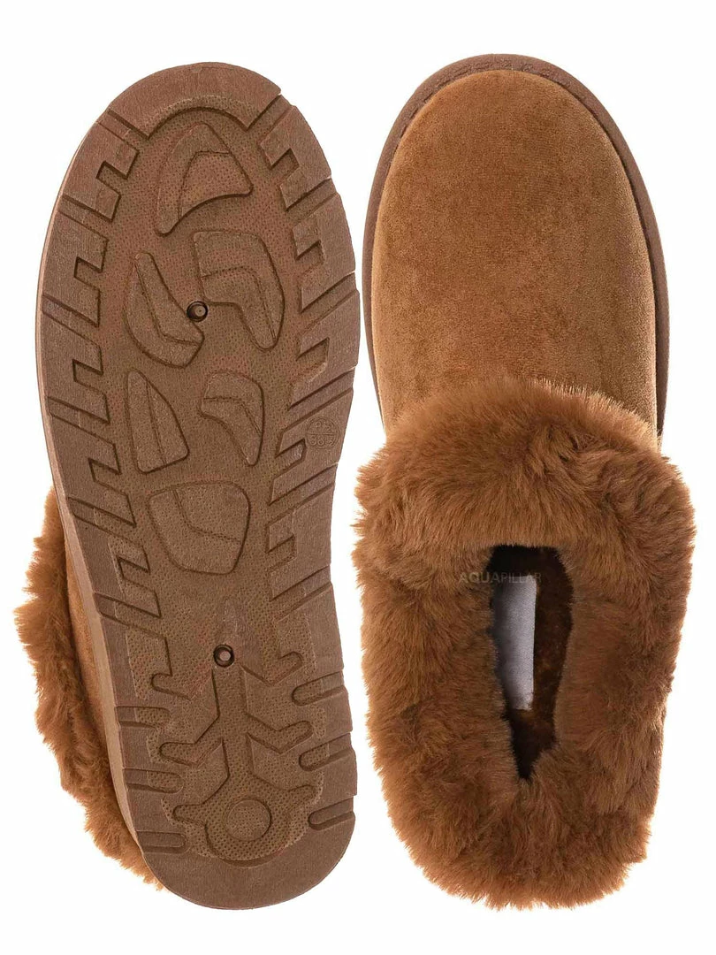 Bamboo Frozen31 Faux Fur Moccasin Slipper - Winter Fluffy Cozy Bootie New