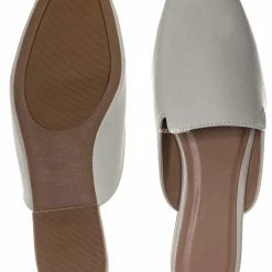 Bamboo Sweep10 Backless Slip On Mule - Minimalistic Slippers New