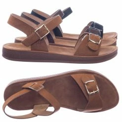 Forever Link New Reform9 Comfortable Flatform Open Toe Sandal W Rubber Outsole & Ankle Strap