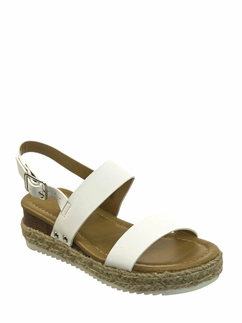 Forever Link Sensational2K Children Espadrille Flatform Sandal - Girl Kids Open Toe Platforms New