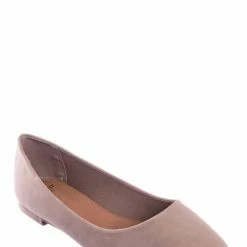 CityClassified Hold Pointed Toe Foam Padded Ballet Flat - Wide Width Women Comfort Loafers