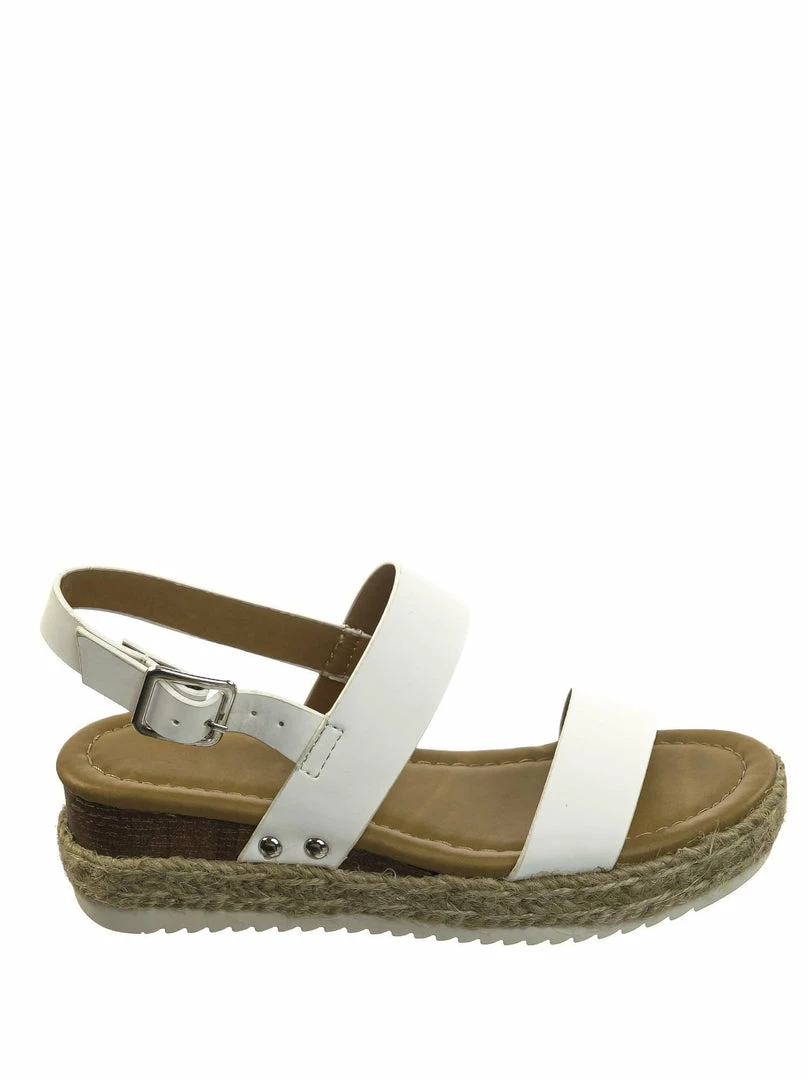 Forever Link Sensational2K Children Espadrille Flatform Sandal - Girl Kids Open Toe Platforms New