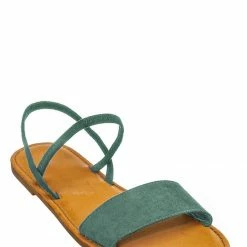 Bamboo New Waterfront24 Summer Multi Strap Slingback Sandals - Womens Open Toe Elastic Shoe