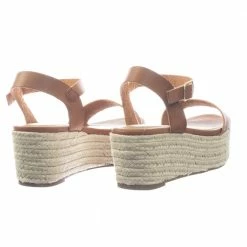 Soda Picosa Espadrille Wrap Flatform Sandal - Womens Flat Platform