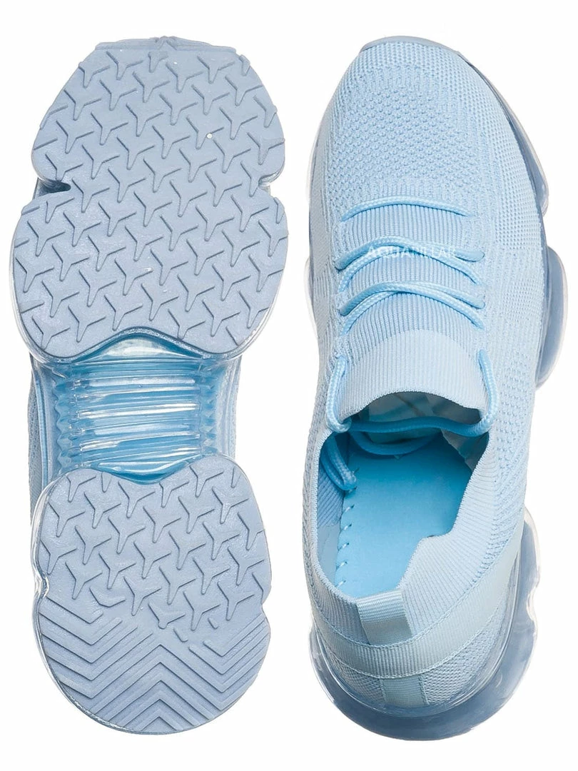 Top Moda Hans7 Stretch Elastic Mesh Sneaker W Festival Rubber Air Bubble Cushion