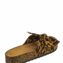 Forever Link Berk24 Molded Footbed Slipper Sandal - Women Comfort Contour Cork Slip On Shoes