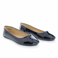 AfarIIS By Soda, Children Girls Round Toe Slip On Ballerina Flats
