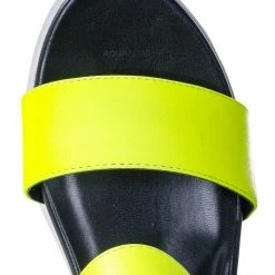 Soda Aster Saw Edge Rubber Outsole Flatform Sandal - Shark Tooth Threaded Outsole