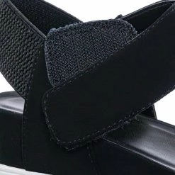 Soda Aster Saw Edge Rubber Outsole Flatform Sandal - Shark Tooth Threaded Outsole