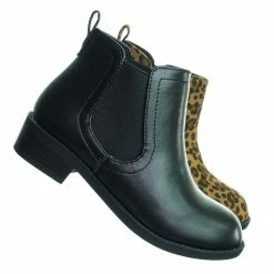 Soda Code2 Kids Chelsea Boots - Children's Elastic Side Gore Low Block Heel Shoes New