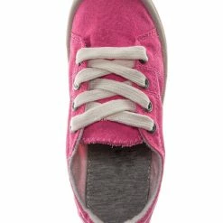 Soda Comfort01K Neon Vintage Flexible Rubber Sneaker - Girl Canvas Comfort Bendable Shoes New