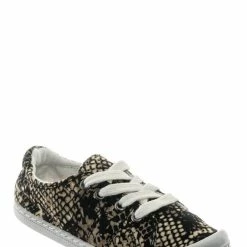 Soda Comfort01K Vintage Flexible Rubber Sneaker - Girl Canvas Comfort Bendable Shoes