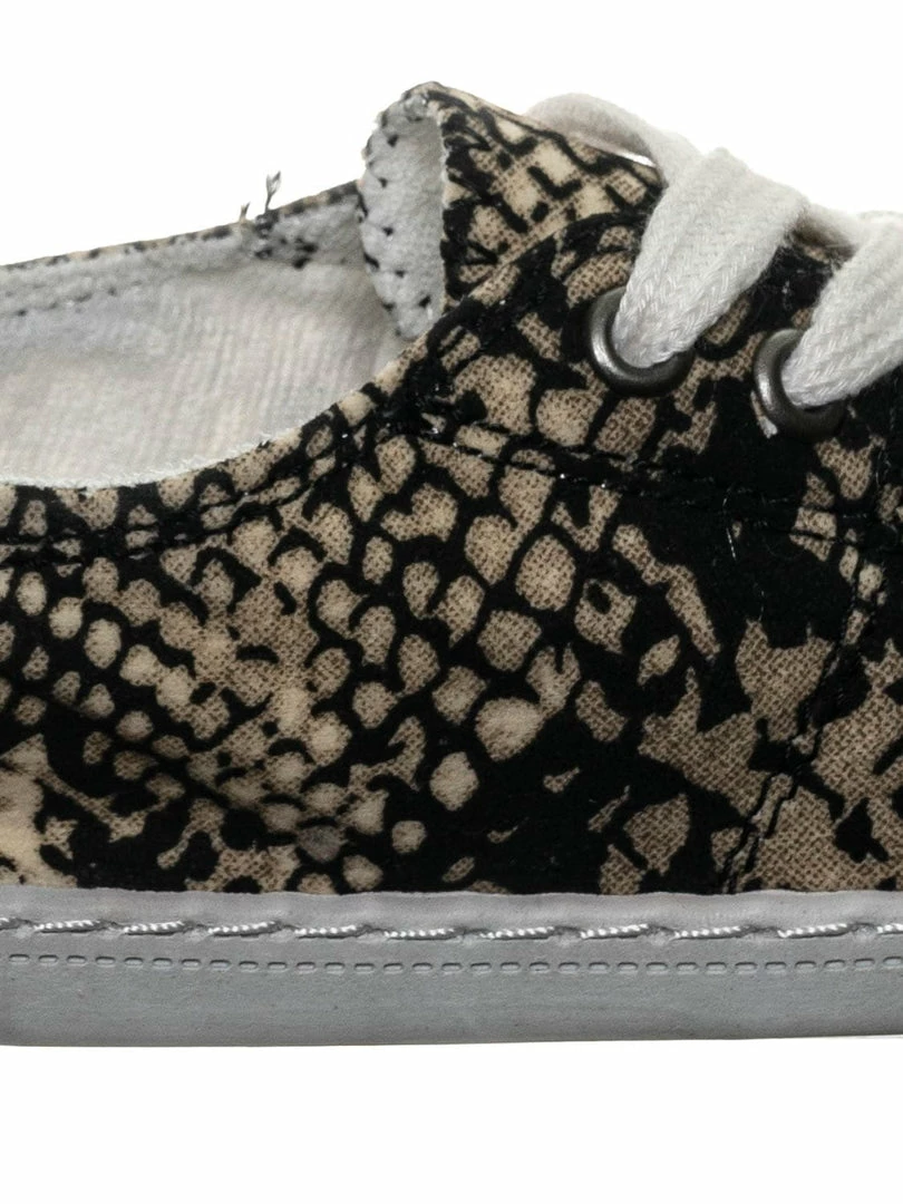 Soda Comfort01K Vintage Flexible Rubber Sneaker - Girl Canvas Comfort Bendable Shoes