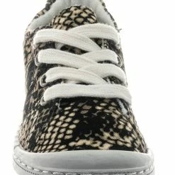 Soda Comfort01K Vintage Flexible Rubber Sneaker - Girl Canvas Comfort Bendable Shoes