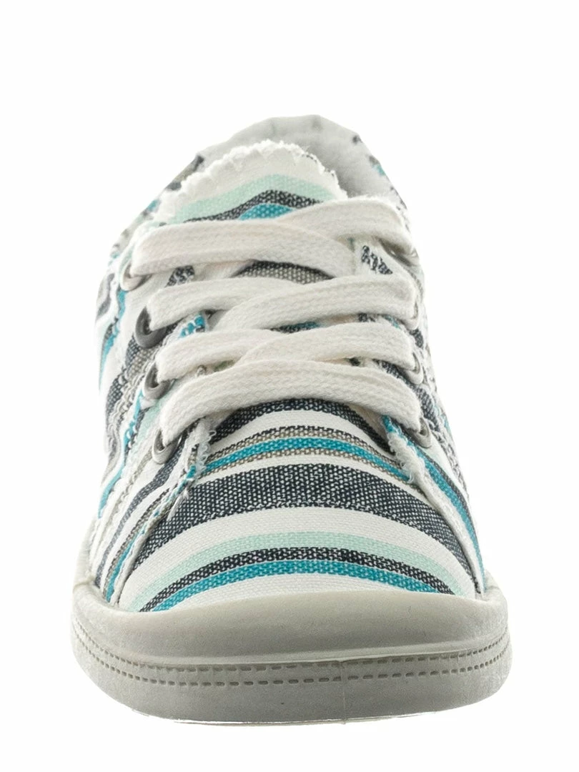 Soda Comfort01K Vintage Flexible Rubber Sneaker - Girl Canvas Comfort Bendable Shoes