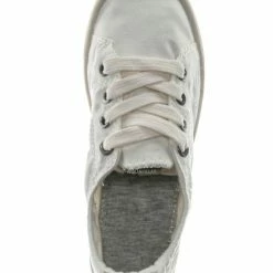 Soda Comfort01K Vintage Flexible Rubber Sneaker - Girl Canvas Comfort Bendable Shoes