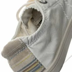 Soda Comfort01K Vintage Flexible Rubber Sneaker - Girl Canvas Comfort Bendable Shoes